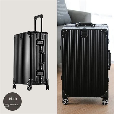 Aluminum Magnesium Alloy Trolley Case Luggage Women S Inch Travel