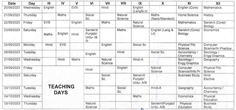 DOE Date Sheet For Mid Term Examination 2023 24 Is Finally Out