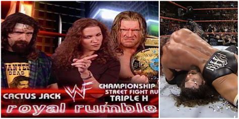 Triple H Vs Cactus Jack The Match At Royal Rumble That Made The