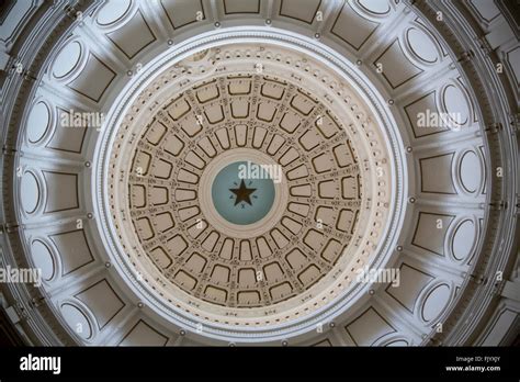 The dome in the Texas state capitol building Stock Photo - Alamy