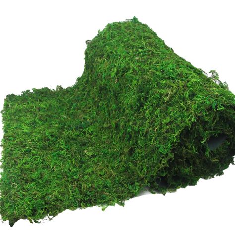 FAICOIA Moss Table Runner Green Moss Roll for Fairy Gardens Wedding