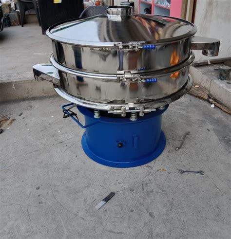 Round Vibro Sifter Machine Capacity 200 Kg Per Hour Model Name