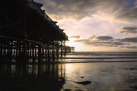 Sunset on the Beach in San Diego Stock Photo - Image of diego ...