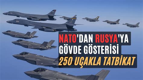 Nato Dan Rusya Ya G Z Da Tarihin En B Y K Hava Tatbikat Air