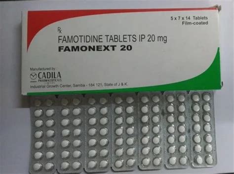 Famotidine Tablets 20mg At Rs 100stripe Nasirpur Ghaziabad Id