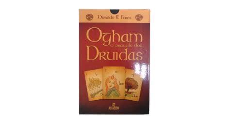 Livro Ogham O Or Culo Dos Druidas Ed Alfabeto Cartas