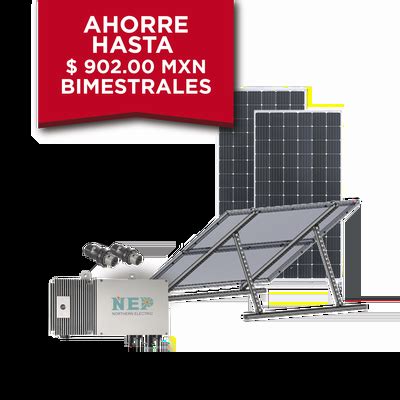 1 Kit Solar para Interconexión de 550 W de Potencia 220 Vca con