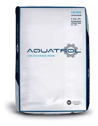 Resina Cationica Sodio Saco Kg Aquatrol Suavizador Agua Env O Gratis