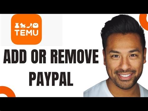 How To Add Or Remove Paypal On Temu Full Guide YouTube