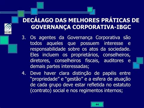 Ppt Governan A Corporativa Gest O De Responsabilidade Social Ii