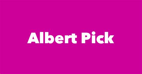 albert pick spouse children birthday