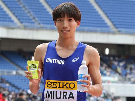 セイコーゴールデングランプリ陸上 【セイコーggp】男子3000m障害物優勝 三浦龍司（順天堂大学）コメント／seiko Golden