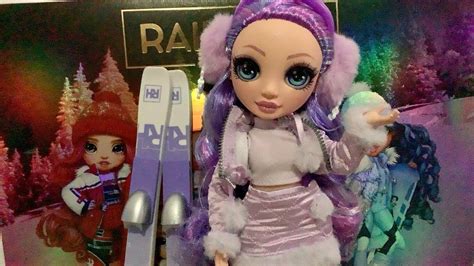 RAINBOW HIGH WINTER BREAK VIOLET WILLOW DOLL REVIEW AND UNBOXING YouTube