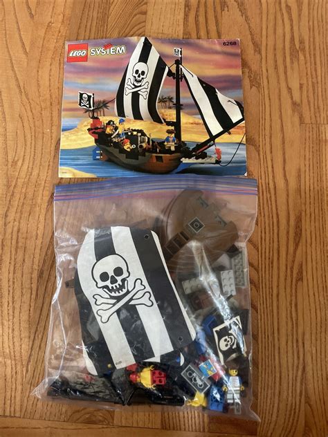 Lego 6268 Renegade Runner Pirate Ship 100 Complete W Manual