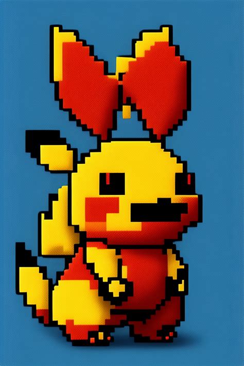 Lexica Detailed Pokemon Bits Pixel Art