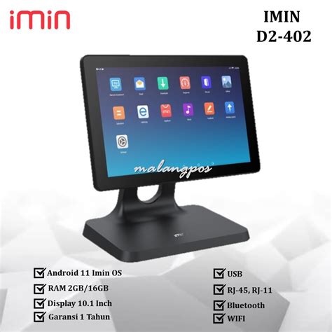 Jual Mesin Kasir Android IMin D2 402 All In One POS Android Imin D2 402