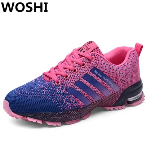 Classics Style Women tennis Shoes Lace Up professinal Women Jogging ...