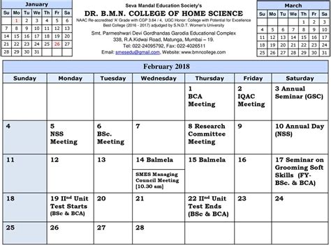 Seva Mandal Education Societys Dr B M N College Of Home Science