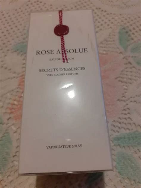 Rose Absolue Secrets D Essences Eau Parfum Ml Yves Rocher Neuf Sous