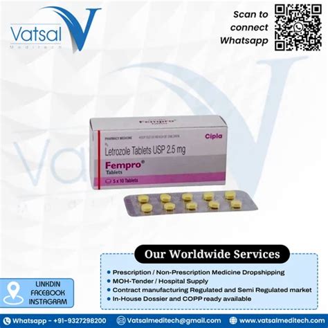 Letrozole Fempro Mg Tablet At Stripe In Surat Id