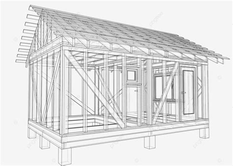 منزل خاص ، رسم ، سهم التوجيه ، الإطار ، إطار البيت ، Building المتجه