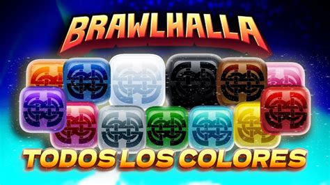 Todos Los Colores De Brawlhalla Y En Qu Nivel Se Consiguen