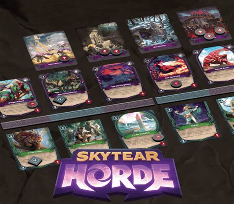 Skytear Horde Deluxe Gry Planszowe I Towarzyskie Karciane Gry