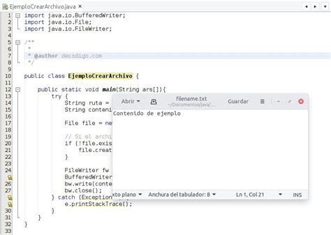 Como Crear Archivos En Java Doncomo