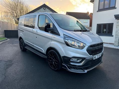 2022 72 FORD TRANSIT CUSTOM RS ACTIVE 170ps SWB CREW VAN AUTOMATIC