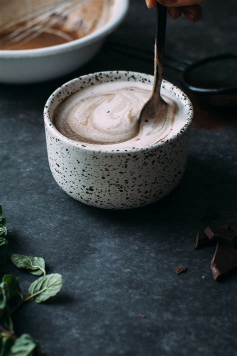 Chocolat Chaud à la Menthe Poivrée In the mood for food