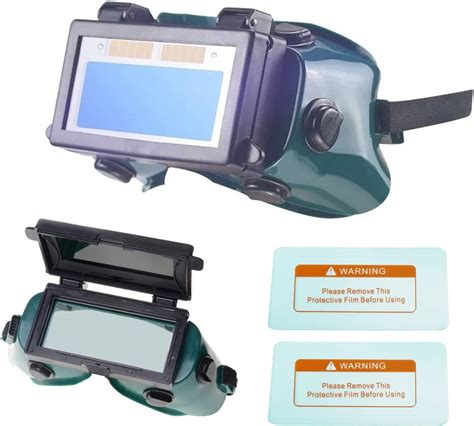 Amazon IMeshbean Flip Up Auto Darkening Welding Goggles Solar