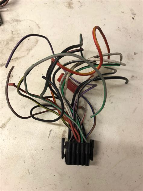 VW GOLF MK1 MK2 CE1 Fusebox Wiring Loom Black Connector 171971971N