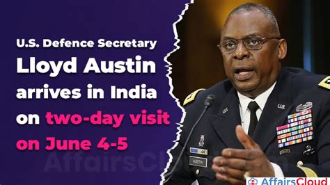 Highlights of US Defence Secretary Lloyd Austin visit to India from ...