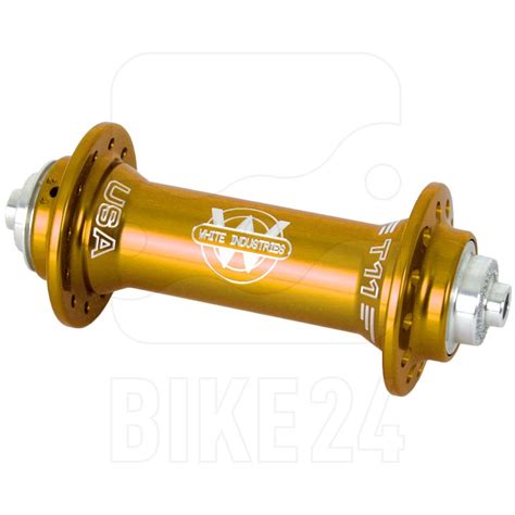 White Industries T Front Hub Qr X Mm Gold Bike