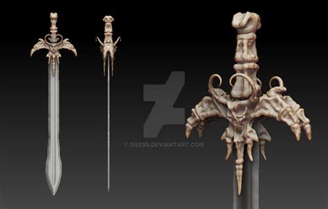 Bone Sword by DQZSR on DeviantArt