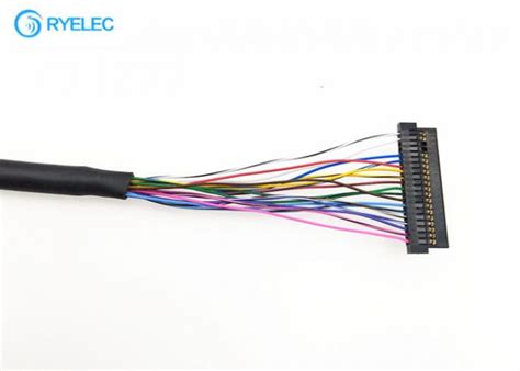 Hirose 40 Pin DF13 Connector LVDS Cable Assembly To JAE Hirose FI