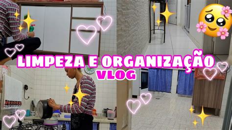 VLOG DE ROTINA Limpeza e Organização um dia comigo rotina realista