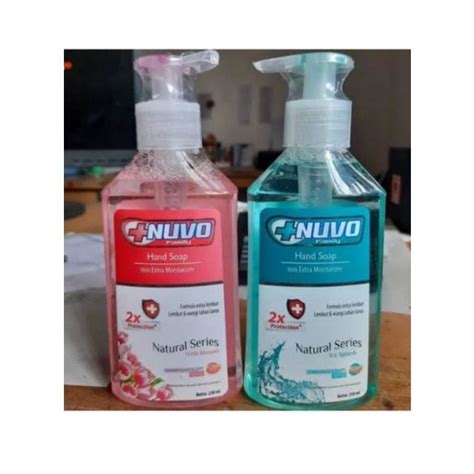 Nuvo Hand Sanitizer Hijau Merah Ml Atau Sabun Cuci Tangan Ml