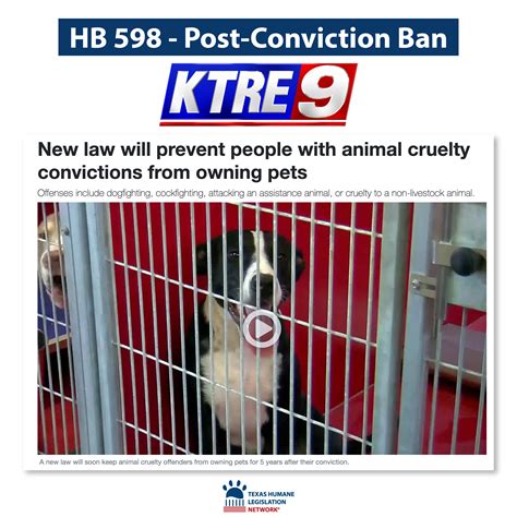 New law will prevent people with animal cruelty convictions from owning