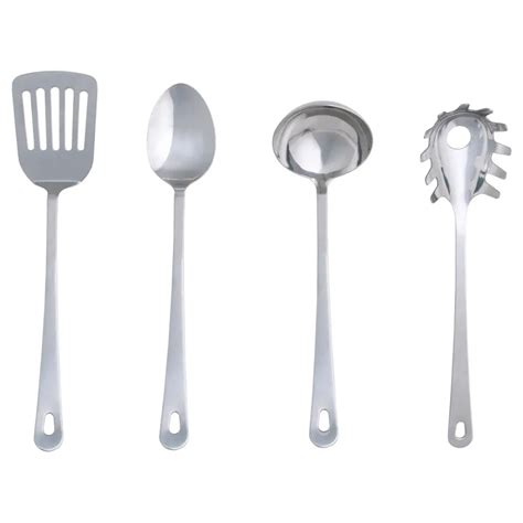 GRUNKA Stainless Steel 4 Piece Kitchen Utensil Set IKEA Kitchen