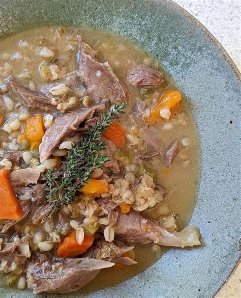 Lamb and Barley Stew | Boob to Food