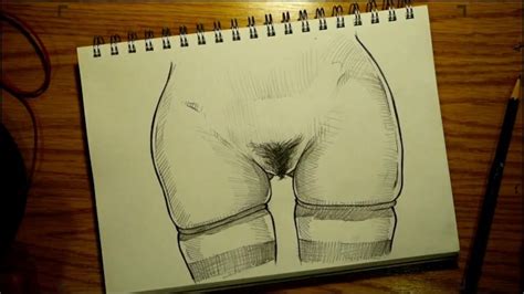 This Is The Bush Lab Pencil Pussy Drawing