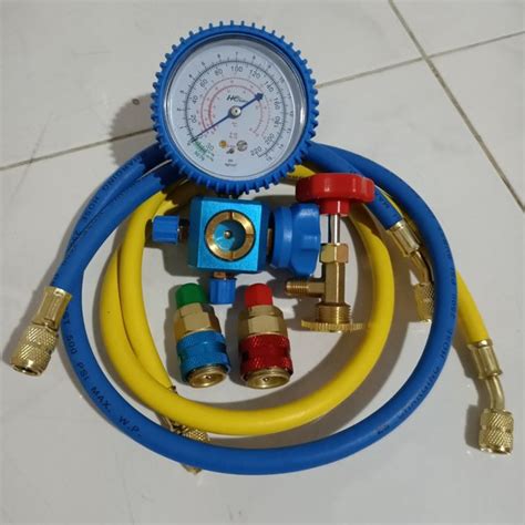 Jual Paket Alat Isi Freon Kulkas Dan AC Mobil Dgn Analiser Single