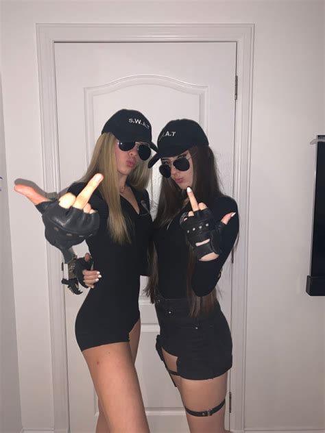 Halloween Duo Costume Swat Team Halloween Costumes Women Trio