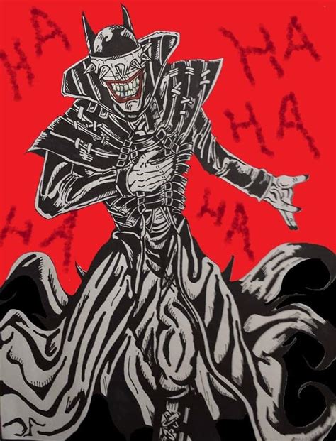 The Batman Who Laughs Sketch I Did Scrolller