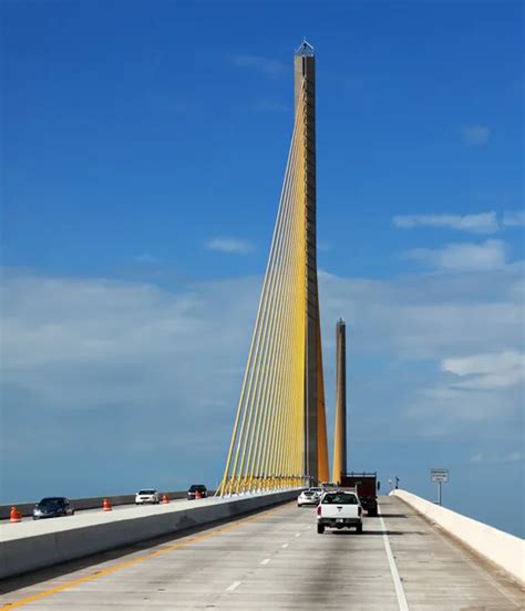 Sunshine Skyway Bridge Stock Photos Royalty Free Sunshine Skyway