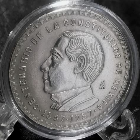 Moneda Juarez Plata Aniversario De La Constituci N Env O Gratis