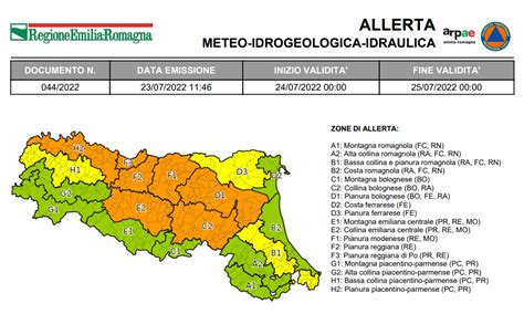 CMER Previsioni Meteo In Emilia Romagna Centro Meteo Emilia Romagna