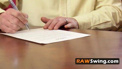 A Bed Full Of Horny Swinger Couples Fucking And Swapping