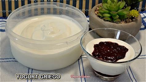 YOGURT GRIEGO FÁCIL SOLO 3 INGREDIENTES Perfecto y Delicioso Mejor